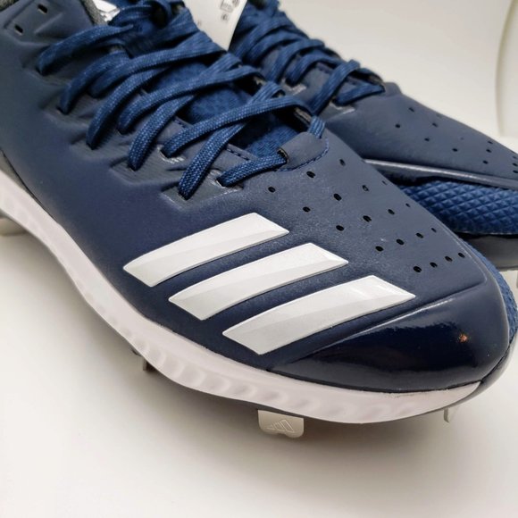 ADIDAS nwt Icon Bounce Navy Softball Cleats - Picture 3 of 10